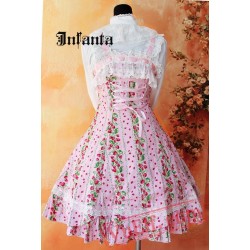 Pink Sweet Bows Lace Lolita Jumper