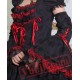 Black and Red Gothic Burlesque Prom Party Dress Black and Red Gothic Burlesque Prom Party Dress