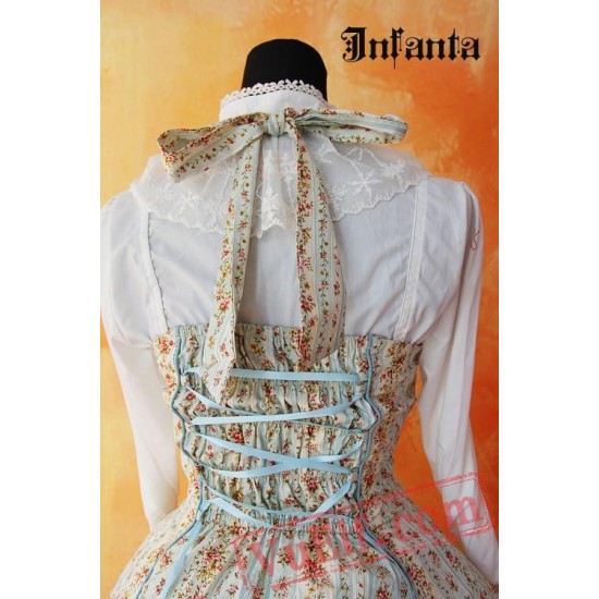 Sweet Floral Camouflage Lolita Jumper Dress