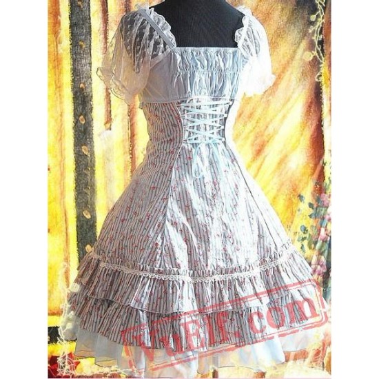 Summer Sail Infanta Lolita One Piece Cotton Dress