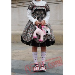 Sweet Cherry Cotton Lolita OP Dress Three Colors