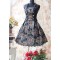 Vintage Lolita Sleeveless Flower Lolita Dress