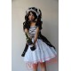 White Black Classic Lolita Dress