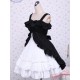 Cotton Black And White Classic Lolita Dress