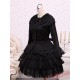 Cotton Black Cosplay Lolita Dress