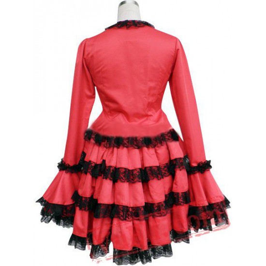 Long Sleeves Multi-Layer Cosplay Lolita Dress