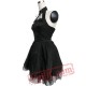 Sleeveless Bandage Halter Pleated Cosplay Lolita Dress