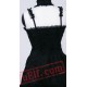 Black Gothic Punk Clothing Prom Cocktail Party Dress