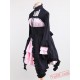 Black And Pink Cotton Gothic Lolita Dress