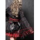 Black Red Plaid Japanese Cosplay Dress