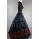 Black Long Sleeve Winter Victorian Gothic Wedding Dress