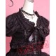 Black White Pink Punk Steampunk Gothic Lolita Prom Dress