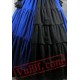 Blue Long Sleeve Corset Medieval Goth Wedding Dress