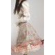 Gothic Lolita Long Lace High Waisted Corset Wedding Dress