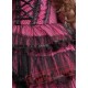 Pink Black White Gothic Lolita Prom Party Dress