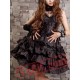 Little Black Short Gothic Lolita Prom Party Dress Little Black Short Gothic Lolita Prom Party Dress
