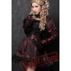 Red Gothic Bridal Wedding Cosplay Prom Dress