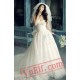 White Modern Sweetheart Beaded Lolita Wedding Dress