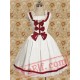 Cotton White Sleeveless Sweet Lolita Dress