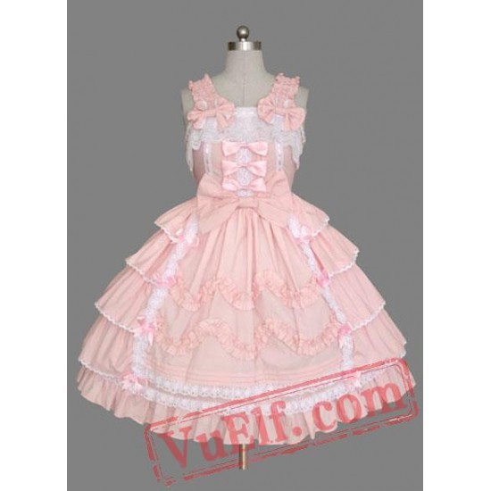 Cute Pink Sweet Lolita Dress