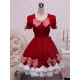 Cotton Red Bow Classic Lolita Dress