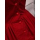 Cotton Red Bow Classic Lolita Dress