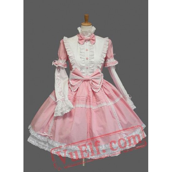 Long Sleeves Cotton Sweet Lolita Dress