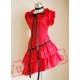 Red Asymmetical Sweet Lolita Dress