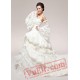 White Lace Victorian Gothic Corset Wedding Dress