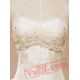 White Lace Victorian Gothic Corset Wedding Dress