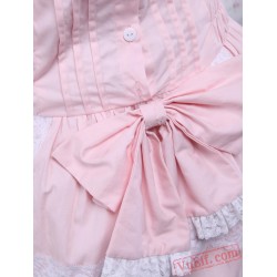 Pink Cotton Sweet Lolita Dress