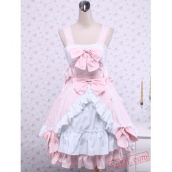 Pink Cotton Sweet Lolita Dress