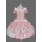 Pink Puff Sleeves Cotton Sweet Lolita Dress
