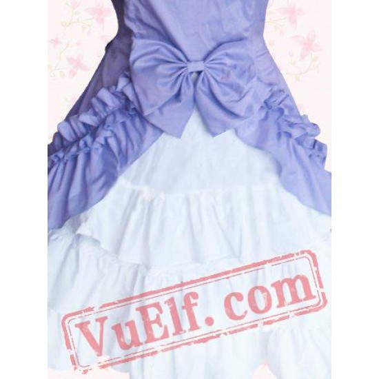 Sweet Short Sleeves Cotton Lolita Dress