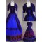 Classic Blue Gothic Victorian Dress