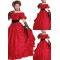 Classic Princess Red Gothic Victorian Dress