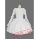 White Bell Sleeves Multilayer Cotton Sweet Lolita Dress