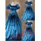 Blue Gothic Victorian Dress