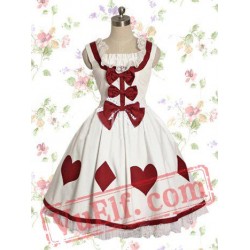 White Cotton Sweet Lolita Dress