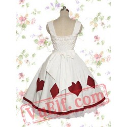 White Cotton Sweet Lolita Dress