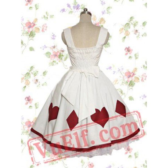 White Cotton Sweet Lolita Dress