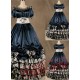 Gorgeous Navy Blue Victorian Lolita Dress