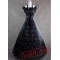 Elegant and Graceful Black Gothic Style Gown