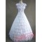 Elegant White Lace Victorian Dress Pattern