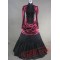 Graceful Vintage Gothic Victorian Dress Floor Length