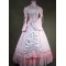 Pink and White Victorian Style Dress