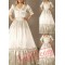 New Arrival Cream White Gothic Victorian Dress