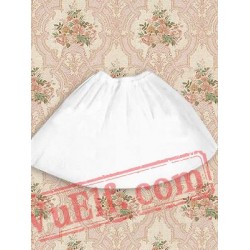 Pure White Long Cotton Victorian Lolita Dress