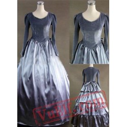 Nobiliary Grey Gothic Victorian Dress