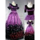 Ornate Purple Gothic Victorian Dress